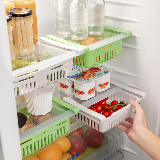 Säädettävä jääkaappilaatikko InnovaGoods (2 kpl)